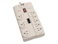 Tripp Lite Protect It! Surge (8) Outlet (6 Transformers) 8ft Cord 2160 Joules, TLP808TEL, 223875, Surge Suppressors