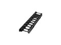 Vertiv Liebert Horizontal Cable Manager with Cover, 1U x 19, 548784P1, 15443082, Rack Cable Management