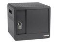 Bretford Manufacturing 10-Unit Pre-Wired CUBE Micro Station, Platinum, TVS10USBC-PM, 41254960, Charging Stations