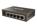 Tenda 5-PORT GIGABIT ETHERNET SWITCH, TEG1005D                      , 41929196, Network Switches