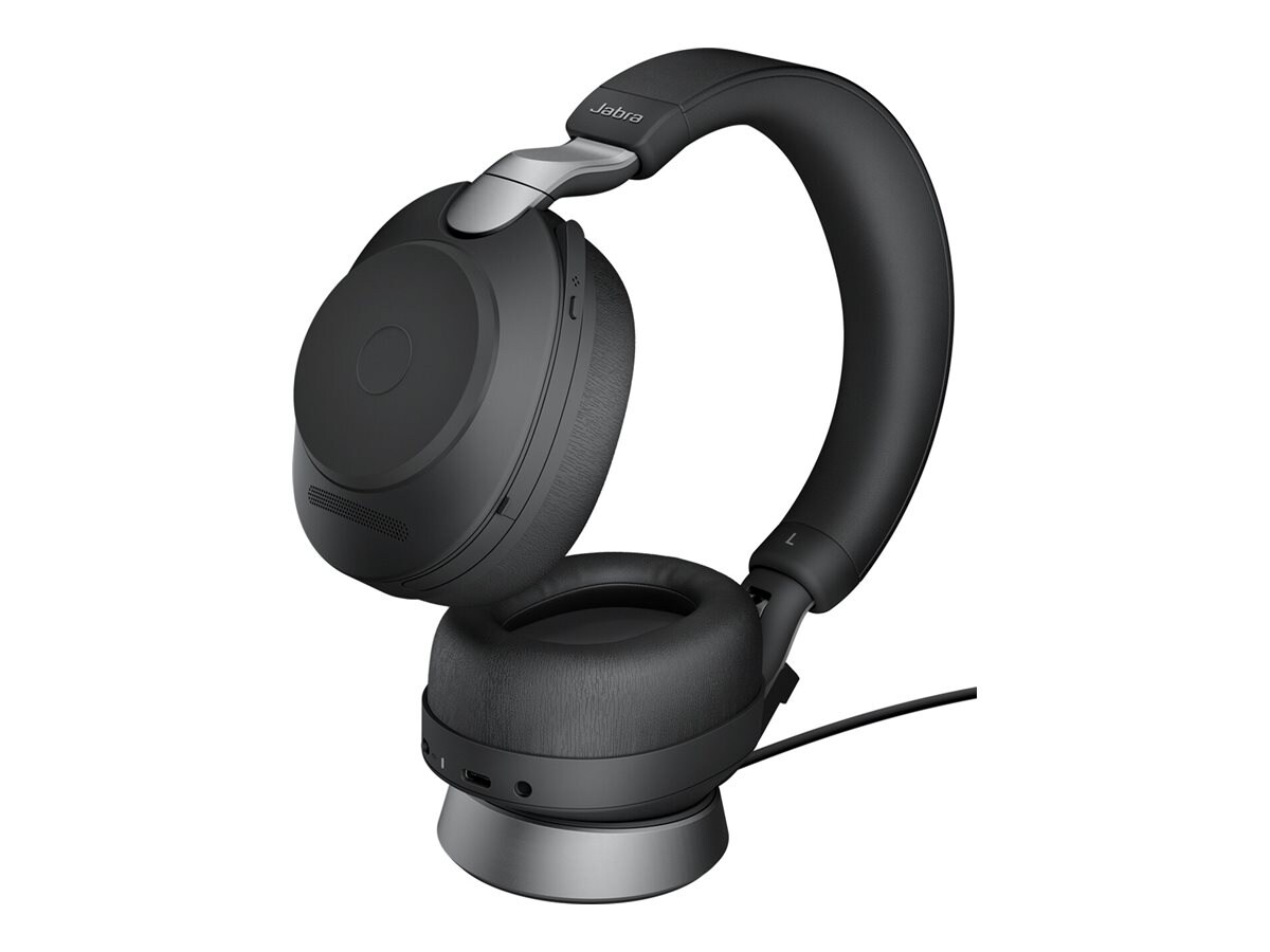 Jabra Evolve2 85 Link380c UC Stereo Headset w Desk Stand - (28599
