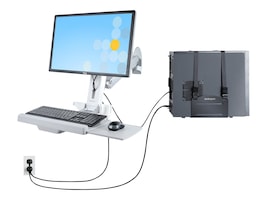 StarTech.com WALL-WORKSTATION-S Main Image from Right-angle