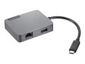 Lenovo USB-C Travel Hub Gen2, 4X91A30366, 41308393, USB & Firewire Hubs