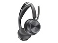 HP Poly Voyager Focus 2 USB-C-C Headset w  USB-C A Adapter, 9T9J3AA#AC3, 41792567, Headsets (w/ microphone)