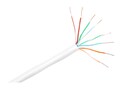 CP Technologies ClearLinks Bulk Cat5e 350MHz UTP PVC Solid Stranded Cable, White, 1000ft, E-207-4P-C5-WHS, 13360291, Cables CP Technologies ClearLinks Bulk Cat5e 350MHz UTP PVC Solid Stranded Cable, White, 1000ft, E-207-4P-C5-WHS, 13360291, Cables