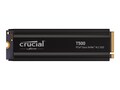 Crucial 2TB T500 PCIe Gen4 NVMe M.2 2280 Internal Solid State Drive w  Heatsink, CT2000T500SSD5, 41710497, Solid State Drives - Internal