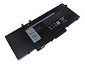 Total Micro 4-Cell 68WHr Battery for Dell Latitude 5401, 5410, 5501, 5510, 451-BCKB-TM, 41625798, Batteries - Notebook