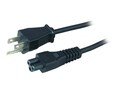 Belkin 3-Prong Power Cord for Notebook PC, 6ft, F3A123-06, 8138012, Power Cords