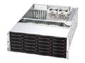 Supermicro Chassis, 4U Storage, EATX, 24x3.5 SAS HS Bays, 1200W RPS, CSE-846E26-R1200B, 11794459, Cases - Systems/Servers