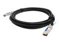 AddOn Juniper Compatible 40GBase-CU QSFP+ to QSFP+ Direct Attach Passive Twinax Cable, 3m, EX-QSFP-40GE-DAC-3M-AO, 41118259, Cables AddOn Juniper Compatible 40GBase-CU QSFP+ to QSFP+ Direct Attach Passive Twinax Cable, 3m, EX-QSFP-40GE-DAC-3M-AO, 41118259, Cables