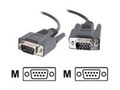 C2G DB9 Cable (M-M), Black, 6ft, 52087, 10249504, Cables