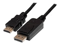 Bytecc DisplayPort to HDMI M M Cable, 10ft, DPHM-10, 27565491, Cables