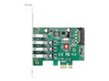 Siig DP USB 30 4 Port PCIe Card, JU-P40A11-S1, 37832581, Controller Cards & I/O Boards