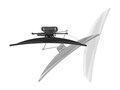 Ergotron TRACE Monitor Mount, Matte Black, 45-630-224, 41279519, Stands & Mounts - Desktop Monitors