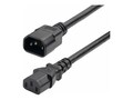 StarTech.com 13A 250V 16AWG IEC 60320 C14 to IEC 60320 C13 PDU Power Extension Cord, Black, 6ft, 8714-6600-POWER-CORD, 41740324, Power Cords