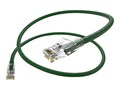 UNC ClearFit Cat6 Patch Cable, Snagless, Green, 10ft, 10083, 11952251, Cables