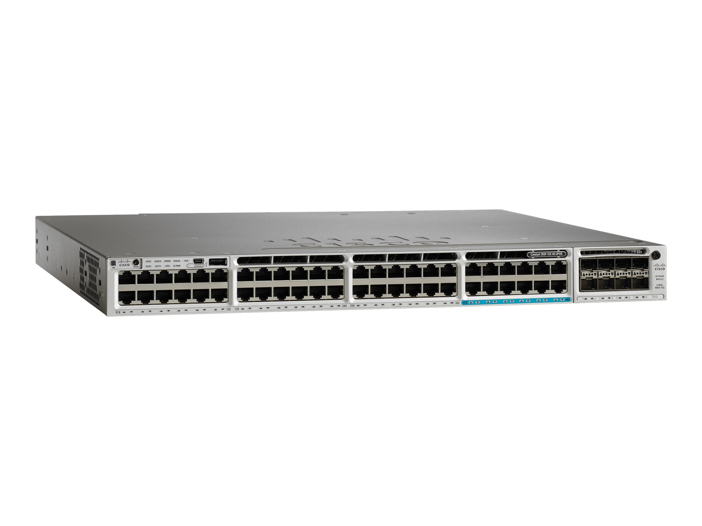 Buy Cisco ONE Catalyst 3850 36-Port GbE Switch w 12x mGig, UPoE