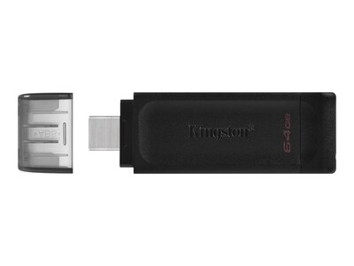 Kingston 64GB DataTraveler 70 USB-C 3.2 GEN 1 Flash Drive, DT70/64GB, 41055626, Flash Drives