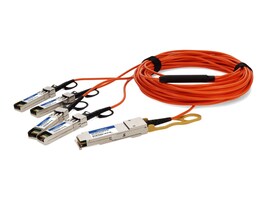 AddOn QSFP-4SFP-AOC15M-OE-AO Main Image from Right-angle