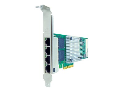 Axiom 10 100 1000MBS 4PT RJ45 PCIe X , PCIE-4RJ45-AX, 41085245, Network Adapters & NICs