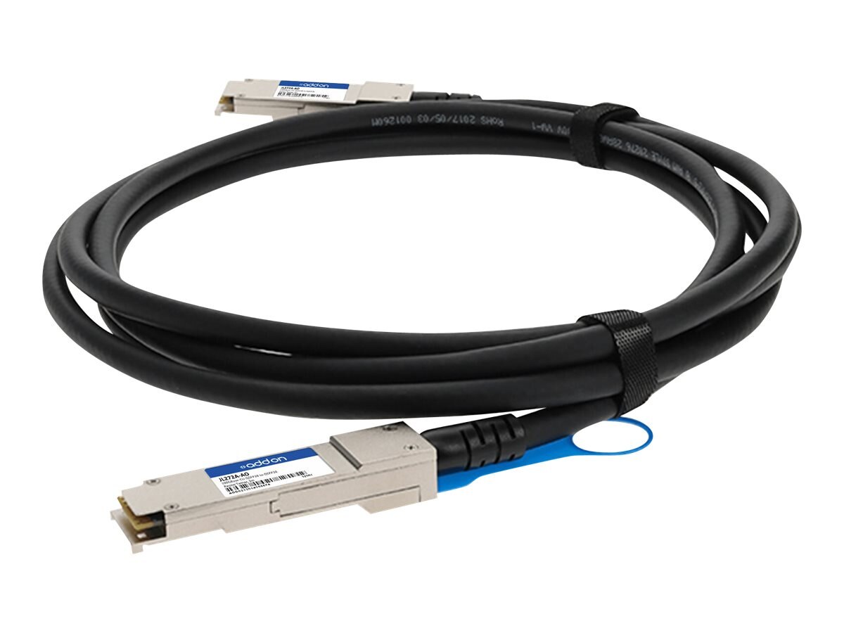 Add On JL272A-AO 100GBase-CU Qsfp28 to Qsfp28 Passive Twinax