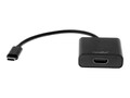 Rocstor USB Type C to HDMI M F 4K Cable, 6in, Y10C129-B1, 33654529, Cables