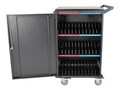 Tripp Lite 36-Device AC Charging Station Cart for Chromebooks and Laptops, Black, CSC36AC, 33682079, Computer Carts