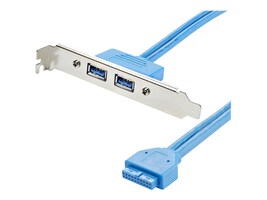 StarTech.com USB3SPLATE Main Image from Right-angle
