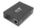 Tripp Lite Gigabit SFP Fiber to Ethernet Media Converter, POE+ - 10 100 1000 Mbps, N785-P01-SFP, 37197361, Network Transceivers