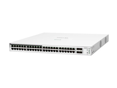 HPE Networking Instant On 1830 48-port Gigabit CL4 PoE 4p SFP 370W Switch, JL815A#ABA, 41372115, Network Switches