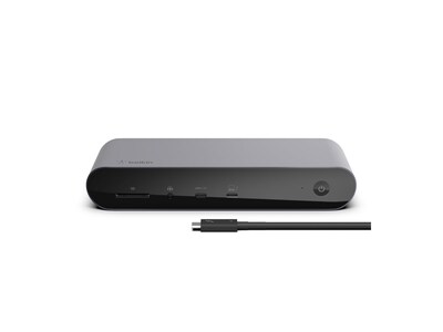 Belkin Thunderbolt 4 40Gbps 90W 8K Docking Station w  1xUSB-C, 4xUSB-A, 2xTB4, 2xHDMI - Gray, INC006TTSGY, 41327529, Docking Stations & Port Replicators