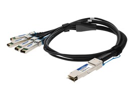 AddOn DAC-Q28-4SFP28-25G-5M-AO Main Image from Right-angle