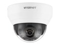 Hanwha Wisenet Q network indoor dome camera, white, 4MP30fps, 4mm fixed focal lens (78), QND-7022R, 41433151, Cameras - Security