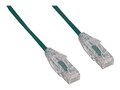 ENET CAT6 28AWG UTP Snagless Molded Patch Cable, Green, 3ft, C6-GN-SCB-3-ENC, 41062792, Cables