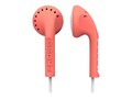 Koss Slim Stereo Earbuds, Coral, KE10C, 17683872, Earphones