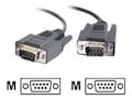 C2G DB9 (M-M) Cable, Black, 3ft, 25220, 9783777, Cables C2G DB9 (M-M) Cable, Black, 3ft, 25220, 9783777, Cables