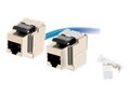 C2G Cat6 90-Degree Keystone Jack, Shielded, 35217, 9780293, Premise Wiring Equipment C2G Cat6 90-Degree Keystone Jack, Shielded, 35217, 9780293, Premise Wiring Equipment