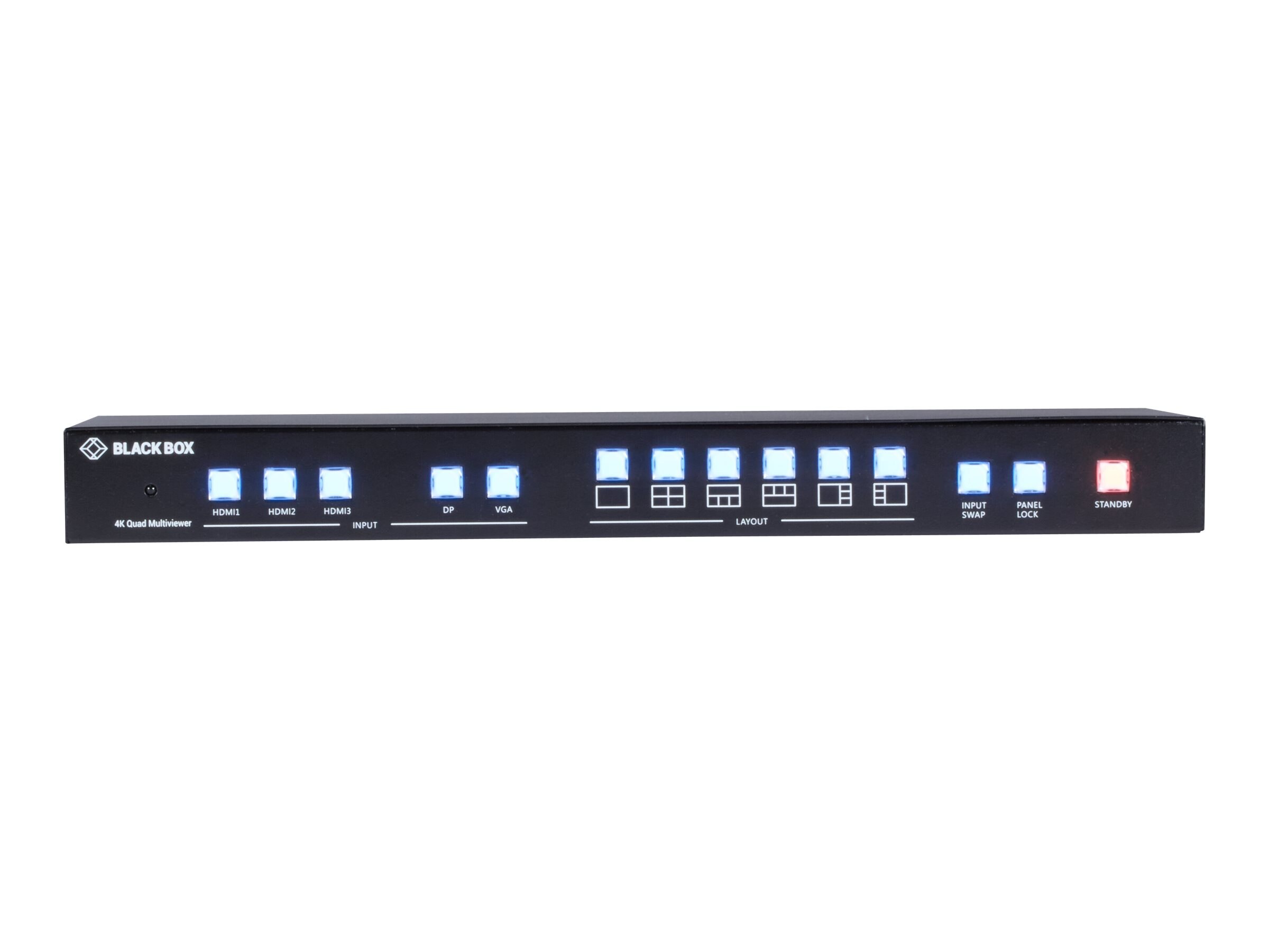 Black Box 4K60, HDMI, DisplayPort, VGA 
