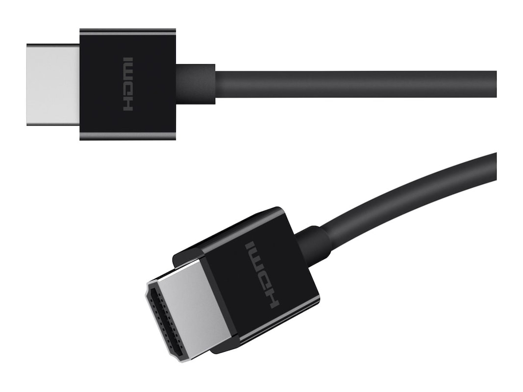 Belkin 4K Ultra High Speed HDMI 2.1 M M Cable, Black, 2m (AV10175BT2MBKV2)