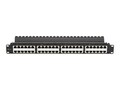 Black Box CAT6 High-Density Feed-Through Patch Panel, JPM816A-HD, 11522293, Patch Panels