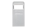 Kingston 256GB DataTraveler Micro 200MB s Metal USB 3.2 Gen 1 Flash Drive , DTMC3G2/256GB, 41482992, Flash Drives