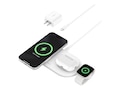 Belkin 15W 3-in-1 Qi2 Wireless Magnetic Charging Pad Charging Station - White , WIZ022TTWH, 41759415, Battery Chargers Belkin 15W 3-in-1 Qi2 Wireless Magnetic Charging Pad Charging Station - White , WIZ022TTWH, 41759415, Battery Chargers