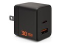 Urban Armor SRGE 30W 2 Port GAN Wall Charger - Black, 9B443011V4040                 , 42016831, Battery Chargers