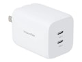 VisionTek 65W GaN II Power Adapter - 2-port, 901536, 41562310, AC Power Adapters (external)