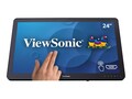 ViewSonic 23.6 TD2430 Full HD LED-LCD Touchscreen Monitor, Black, TD2430, 32635393, Monitors - Touchscreen