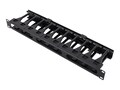 Rack Solutions 1U High-Density Cable Manager, 180-4945, 35652965, Rack Cable Management
