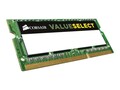Corsair 4GB PC3-12800 204-pin DDR3 SDRAM SODIMM, CMSO4GX3M1C1600C11, 16914270, Memory