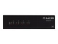 Black Box 4-port, Dual-Monitor, Displayport 1.2, 4K 60Hz, USB 3.0 Hub, Audio KVM Switch , KV6224DP, 41225388, KVM Switches