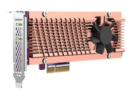 Qnap QM2-2P-344A Main Image from Left-angle