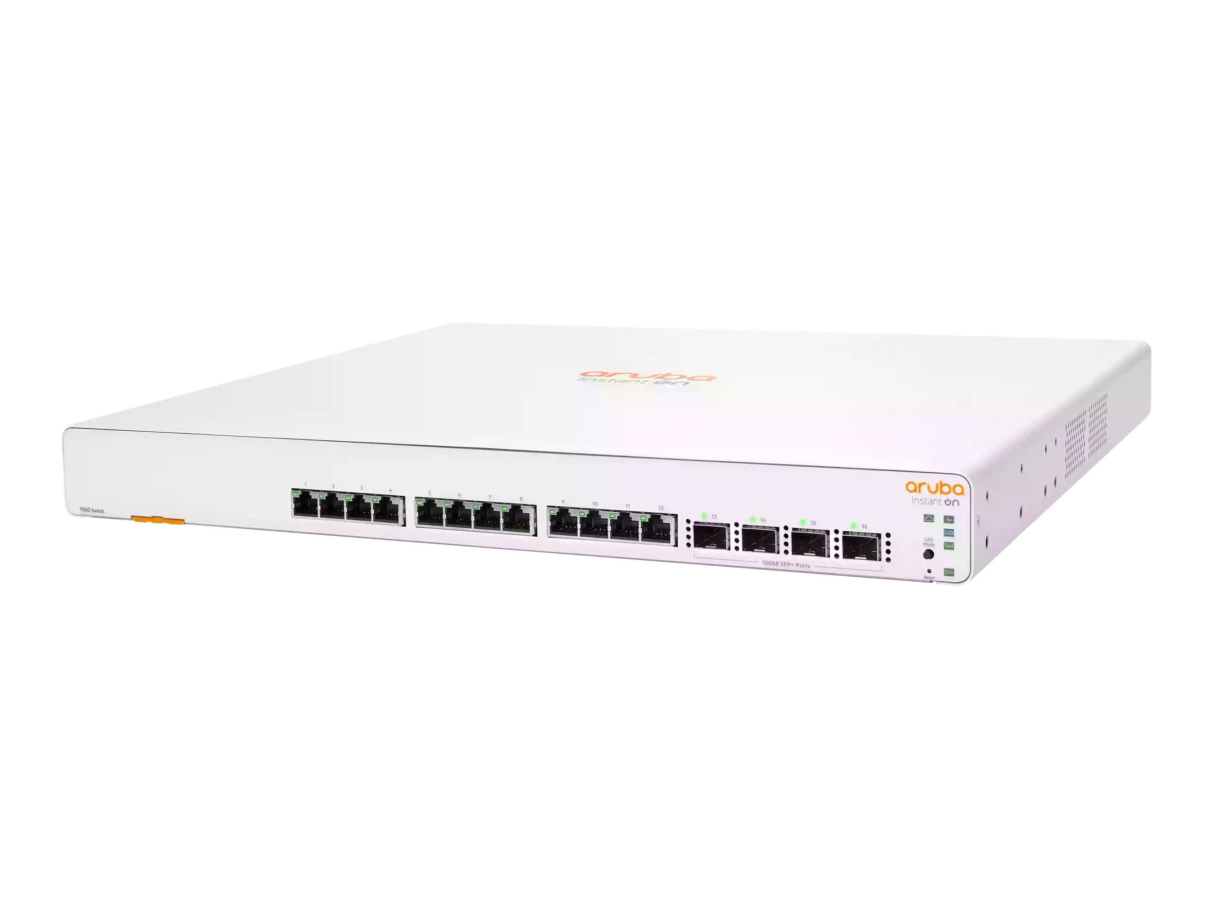 HPE Aruba Instant On 1960 12XGT 4SFP+ Switch